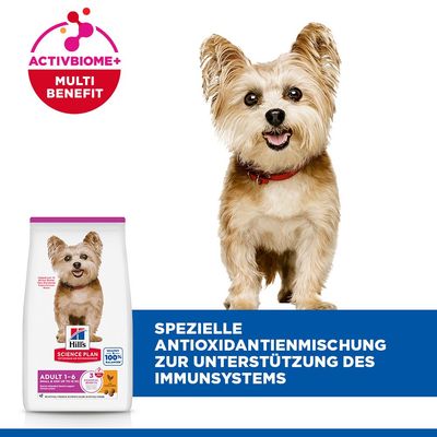 Hill's Science Plan Adult 1-6 Small & Mini mit Huhn - Sparpaket: 2 x 6 kg