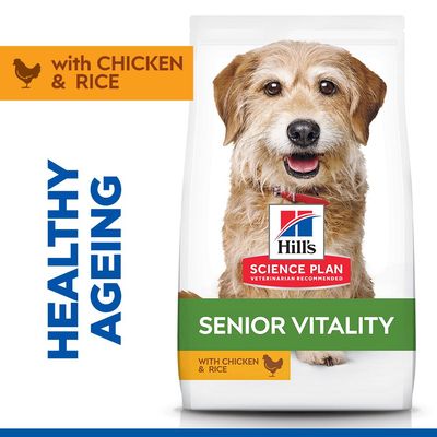 Hill's Science Plan Mature Adult Senior Vitality 7+ Small & Mini with Chicken