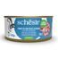 Schesir Complete Voeding filet in gelei 6 x 140 g Tonijn met sardientjes