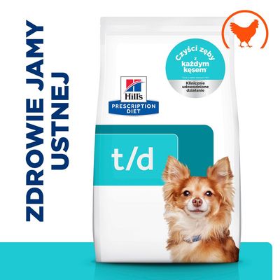 Hill's Prescription Diet t/d Dental Care Mini z kurczakiem