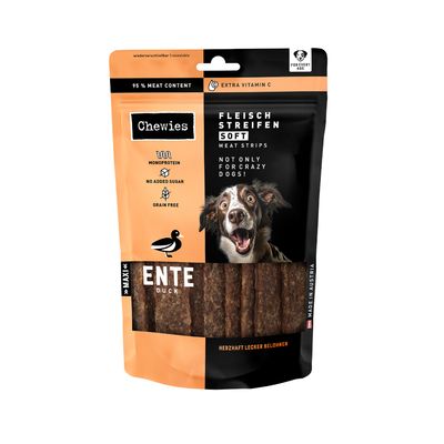 Chewies Vleesrepen Voordeelpakket: Eend 3 x 150 g