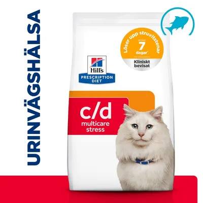 Hill's Prescription Diet c/d Multicare Stress Urinary Care Ocean Fish - 1,5 kg