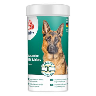 8in1 Vitality Glucosamin + MSM-Tabletten