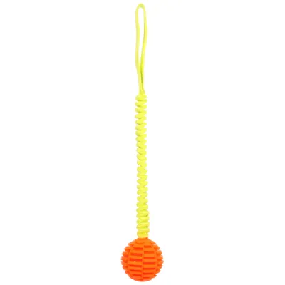 Flamingo hračka pro psy Lipa přetahovací lano s míčkem - Ø 6,5 x D 40 cm Flamingo hračka pro psy Lipa přetahovací lano s míčkem - Ø 6,5 x D 40 cm