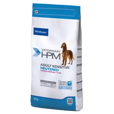 Virbac Veterinary HPM Adult Sensitive Neutered Dog Large & Medium - 12 kg Virbac Veterinary HPM Adult Sensitive Neutered Dog Large & Medium - 12 kg