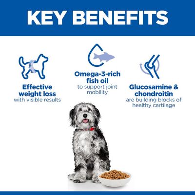 Hill's Science Plan Perfect Weight & Active Mobility Adult 1+ Medium with Chicken - dog dry food - Economy Pack: 2 x 12kg 