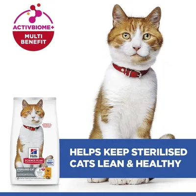 Hill's Science Plan Sterilised Cat Adult 1 - 6 with Chicken - 10kg