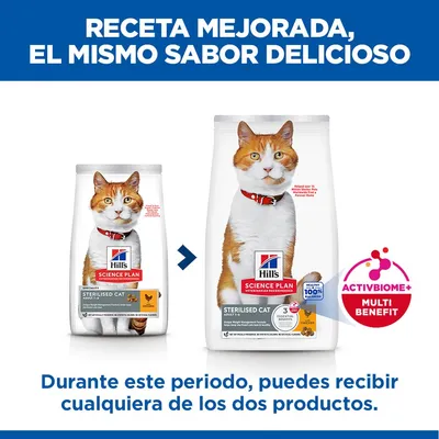 Hill's Science Plan Sterilised Cat Adult 1-6 pollo - 3 kg
