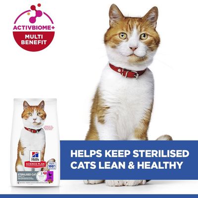 Hill's Science Plan Sterilised Cat Adult 1 - 6 with Duck - 3kg