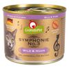 GranataPet Symphonie 6 x 200 g Wild & Huhn