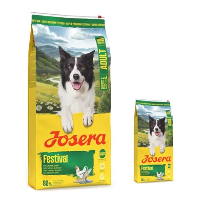 12,5 kg + 3 kg gratis! 15,5 kg Josera - 15,5 kg Festival 12,5 kg + 3 kg gratis! 15,5 kg Josera - 15,5 kg Festival