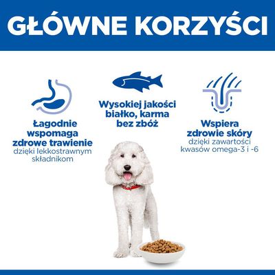Hill's Science Plan Adult Hypoallergenic, z łososiem - 12 x 363 g