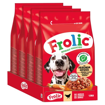 Frolic Complete szárnyas, zöldség & rizs - 6 kg (4 x 1,5 kg)