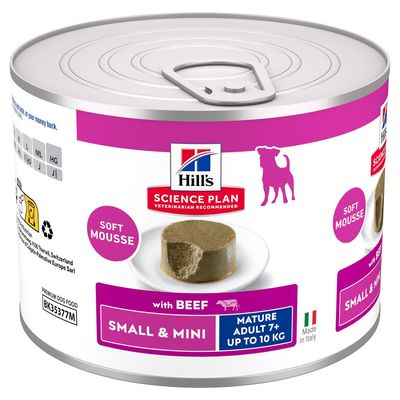 Hill's Science Plan Mature Small & Mini Mousse