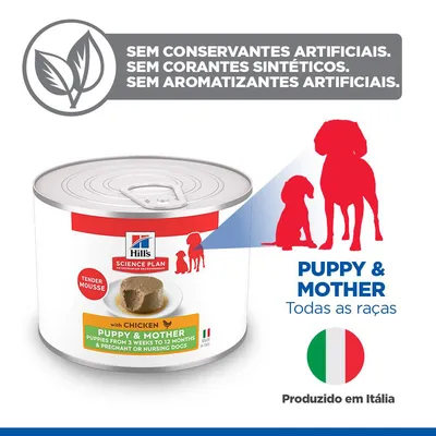 Hill's Science Plan Puppy & Mother Tender Mousse - 12 x 200 g