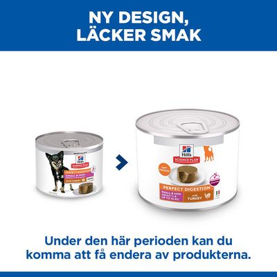 Hill's Science Plan Perfect Digestion Adult Small & Mini Mousse