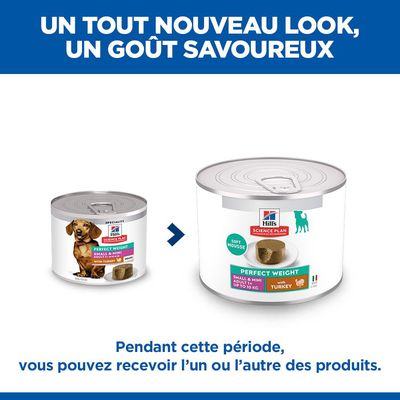 Hill’s Science Plan Perfect Weight Adult Small Mini Mousse