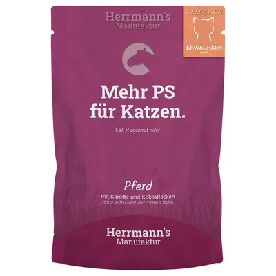Herrmanns Selection / Bio-Selection 12 x 100 g - Ekologisk kyckling med ekologisk morot & ekologiskt kamut