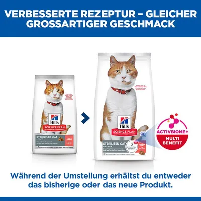 Hill's Science Plan Adult Sterilised Lachs - 1,5 kg