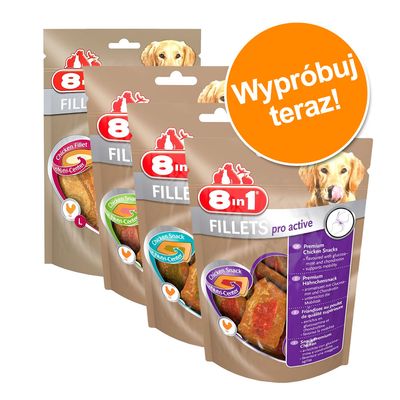 Mieszany pakiet próbny 8in1 Fillets Pro, 4 x 80 g Pakiet mieszany