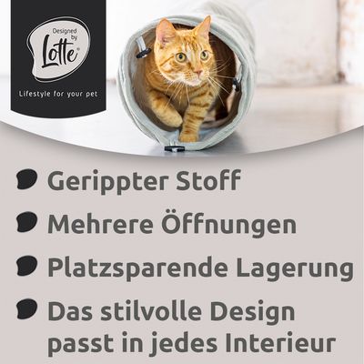 Designed by Lotte Katzentunnel Ribbed