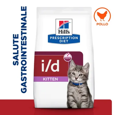 Hill's Prescription Diet i/d Digestive Care Kitten Pollo - Set %: 2 x 3 kg