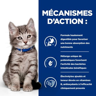 Hill's Prescription Diet i/d Digestive Care Kitten Poulet - 3 kg