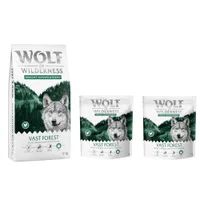  12 + 2 kg gratis! 14 kg Wolf of Wilderness - getreidefreie Rezeptur - "Explore The Vast Forests" Weight Management