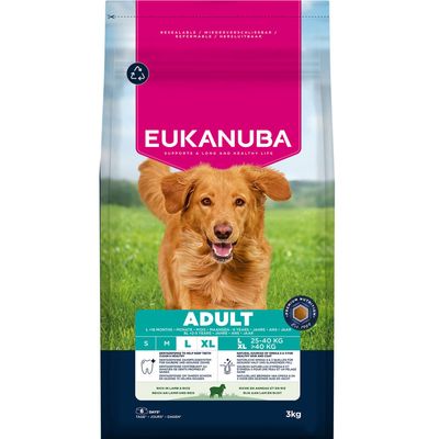 Eukanuba Premium Nutrition Adult Grote & Reuzen Lam & Rijst