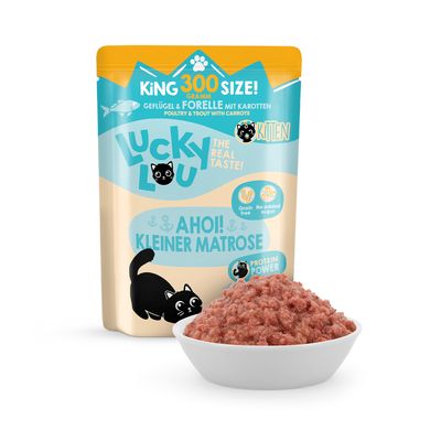 Korzystny pakiet Lucky Lou Kitten, 2 x 300 g