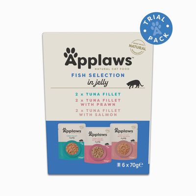 Πακέτο Δοκιμής Applaws Cat Φακελάκια σε ζελέ 6 x 70 g