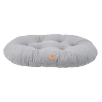 Ferplast Cuscino Relax Bouclé, grigio - 55: L 55 x L 36 x H 8 cm