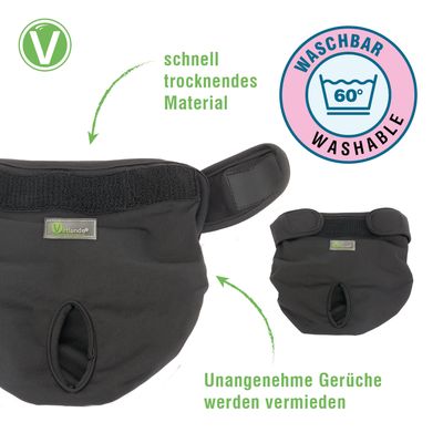 Vetlando Waschbare Hündinnenwindel