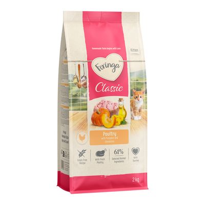 Feringa Kitten Classic volaille NOUVEAU lot économique : 10 kg (5 x 2 kg)