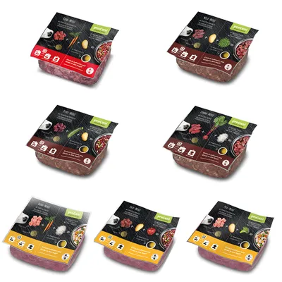 proCani Menü Paket 7 Geschmäcker - 22 x 500 g proCani Menü Paket 7 Geschmäcker - 22 x 500 g