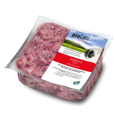 proCani Kopffleisch Rind - 28 x 500 g proCani Kopffleisch Rind - 28 x 500 g