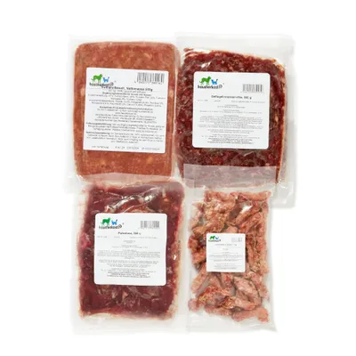 Haustierkost Geflügel Paket Katze - 12 kg