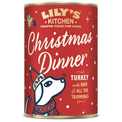 Lily's Kitchen Festive Dinner 1 x 400 g - Karácsonyi lakoma pulykával