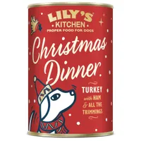 Lily's Kitchen Dinner 1 x 400 g - Festín navideño con pavo