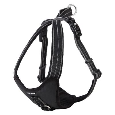 Icepeak Pet Geschirr Highway, schwarz Grösse XL: 76 - 92 cm Brustumfang