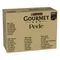 Jumbo pakiranje Gourmet Perle 96 x 85 g Nežni koščki iz morja v omaki (4 vrste)