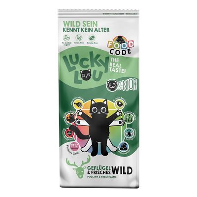 Lucky Lou Senior Geflügel & Wild Sparpaket: 2 x 3 kg