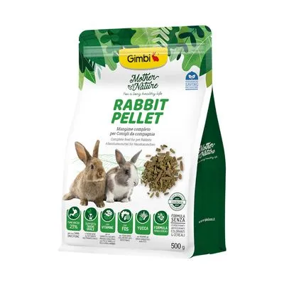 Gimbi Mother Nature Pellet per Conigli - 500 g