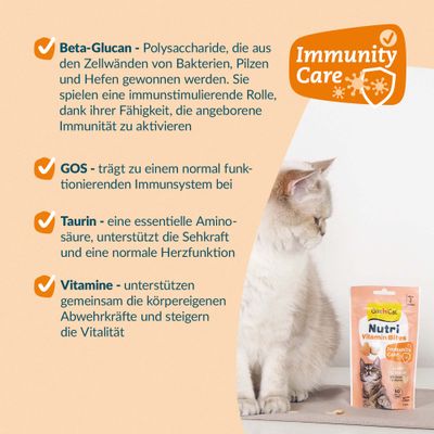GimCat Nutri Vitamin Bites mit Huhn