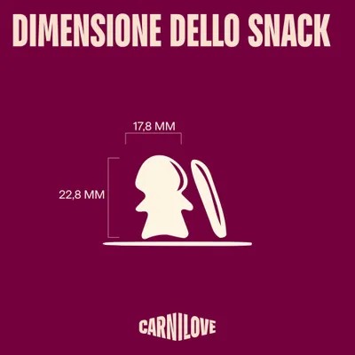 Carnilove Cat Crunchy Snack - Set %: 2 x 50 g Anatra con Lamponi