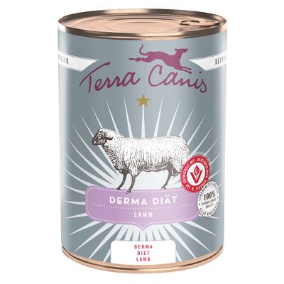 Terra Canis Derma Diet 6 x 400 g Cordero