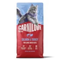Carnilove Active Large Cat con salmón y pavo - 6 kg