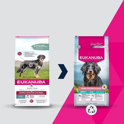 Eukanuba Special Care Mono-Protein Adult със сьомга - 2 x 12 кг