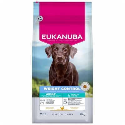 Eukanuba Special Care Weight Control Adult Large 2 x 15 кг