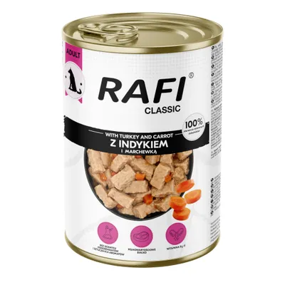Икономична опаковка Rafi Dog 12 x 1240 г - говеждо